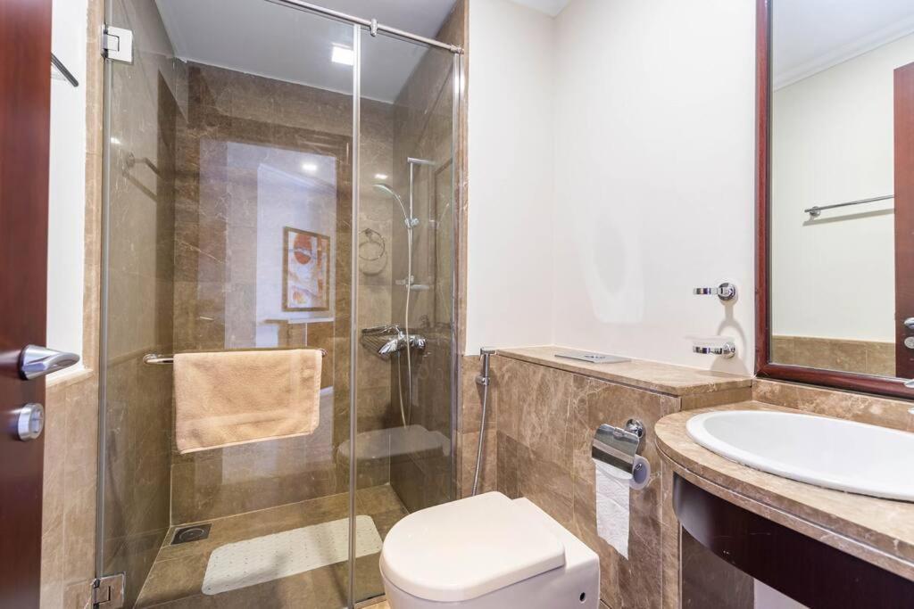דובאי Luxury 1 Bedroom With A Private Beach Taj Granduer Residence At Palm מראה חיצוני תמונה